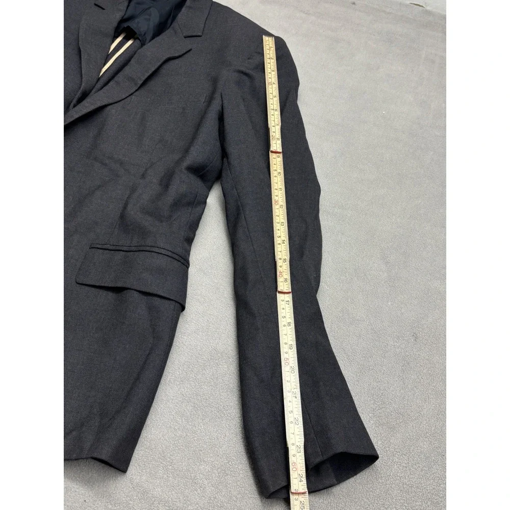 Rag & Bone Mens Blazer Sport Coat Charcoal Grey Handmade USA Size 40